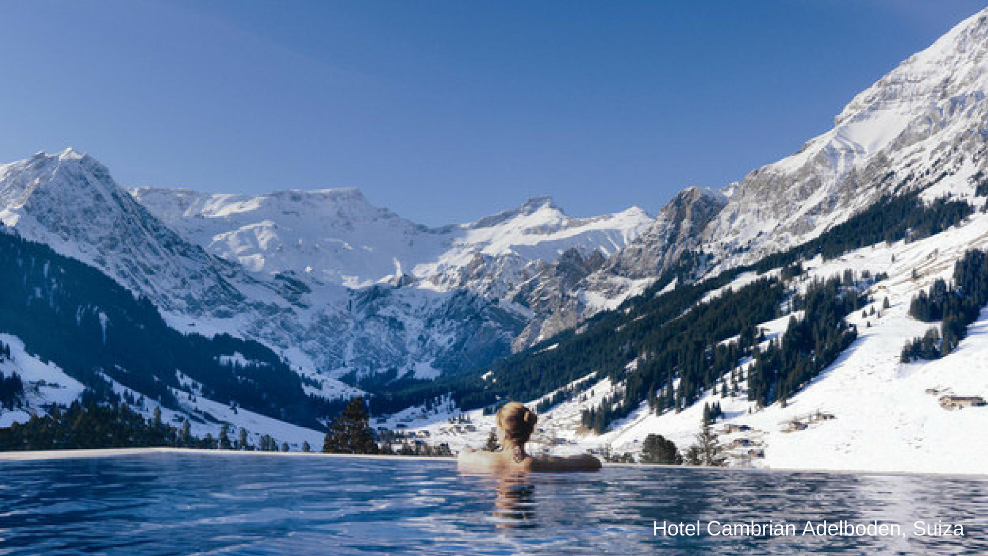 piscina relajante en suiza
